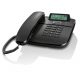 TELEFONO CON FILO GIGASET DA610 S30350S212R101 Black ID chiamate, 10 suonerie, rubrica 50 nomi VIVAVOCE