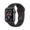 APPLE WATCH MU662TY/A Series 4 GPS, 40mm Space Grey Aluminium Case with Black Sport Band