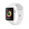 APPLE WATCH MTF22QL/A Series 3 GPS, 42mm Silver Aluminium Case with White Sport Band