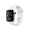 APPLE WATCH MTGN2QL/A Series 3 GPS + Cellular, 38mm Silver Aluminium Case with White Sport Band