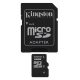 SD-MICRO KINGSTON 16GB incl. Adapter Class 4
