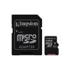 SD-MICRO KINGSTON  64GB incl. Adapter  CLASS 10 UHS-I 80MB/s + ADATTATORE Canvas Select – SDCS/64GB