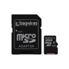 SD-MICRO KINGSTON  128GB incl. Adapter  CLASS 10 UHS-I 80MB/s + ADATTATORE Canvas Select – SDCS/128GB
