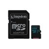 SD-MICRO KINGSTON  64GB incl. Adapter CLASS U3 UHS-I V30 + ADATTATORE READ:90MB/S WRITE:45MB/S – SDCG2/64GB