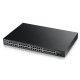 SWITCH ZYXEL GS-1900-48HP 48P LAN GIGABIT PoE+ 2 porte SFP Gigabit, Supporto IPv6, VLAN, WEB MANAGED Rack