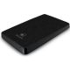 BOX ESTERNO ATLANTIS USB 3.0 x STORAGE 2,5″ ALLUMINIO HDD SATA e SATA II, Colore BLACK