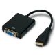 ADATTATORE ATLANTIS HDMI/VGA A04-HM-CV025 converte segnale HDMI in segnale VGA con audio analogico