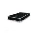 BOX ESTERNO ATLANTIS USB 2.0 SATA A06-HDE-212B X STORAGE 2.5”, Design in alluminio satinato BLACK con finiture lucide