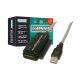 ADATTATORE DIGITUS USB2.0 > IDE E SATA con adattatore di alimentazione 220/12 Volt per HDD 2,5” e 3,5”