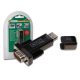 ADATTATORE DIGITUS USB 2.0 “A”/SERIALE RS232 9 PIN MASCHIO – CAVO PROLUNGA CM.80 INCLUSO