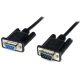 STARTECH Cavo null modem seriale DB9 a 9 pin RS232 M/F 2mt SCNM9FM2MBK