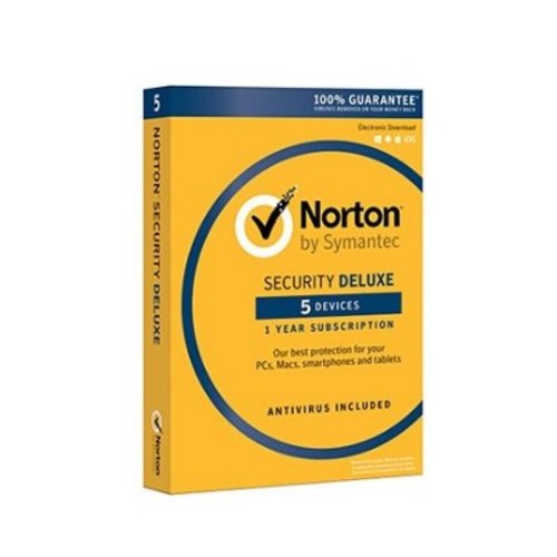 SYMANTEC NORTON SECURITY DELUXE 3.0 Full 1 UTENTE 5 DISPOSITIVI (PC, MAC, Smartphone o Tablet) 21355420